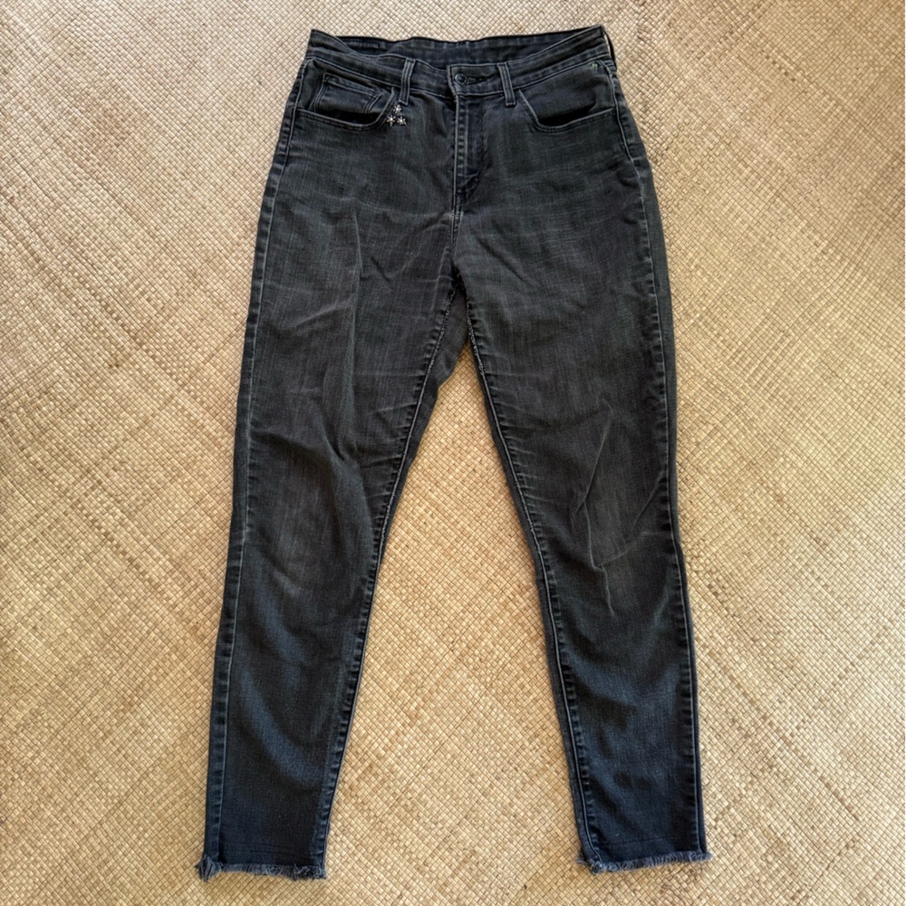 Levi’s Black Denim 501 Jeans